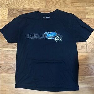 The Rock NASCAR track shirt